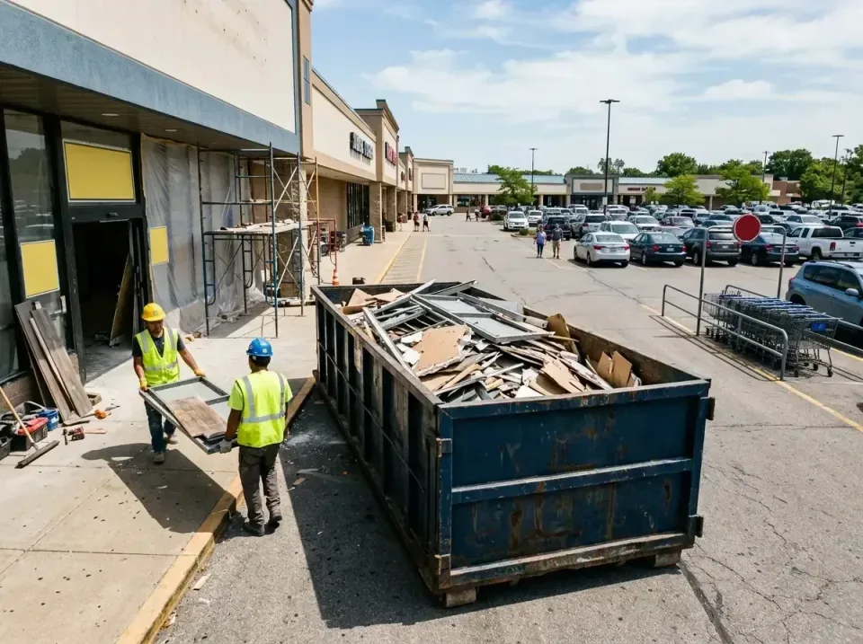 retail-store-renovation-debris-003 — frequently asked questions, Roll-off Dumpster Rentals in Oak Grove, SC